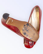 Tahari punased vintage-stiilis kingad