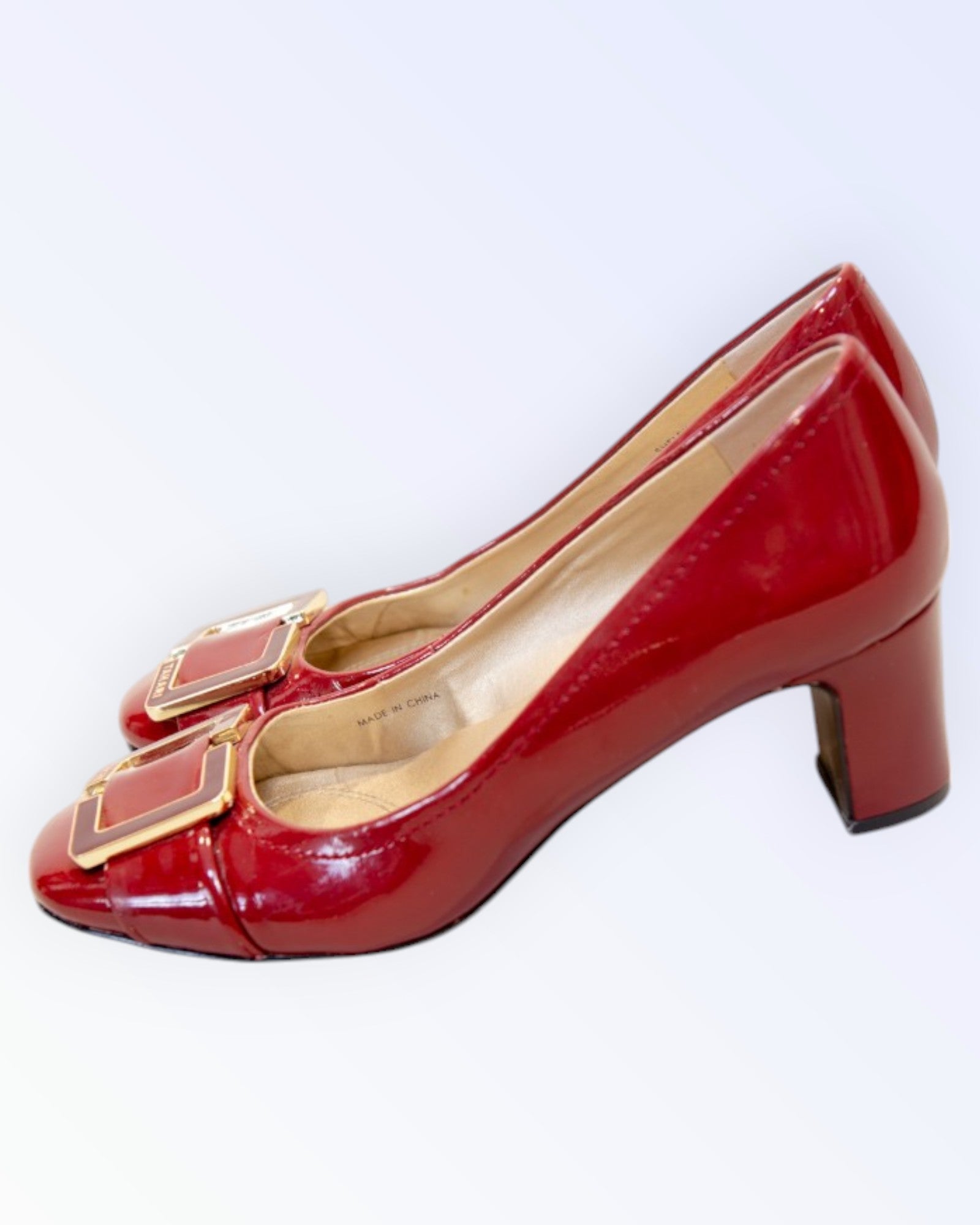 Tahari punased vintage-stiilis kingad