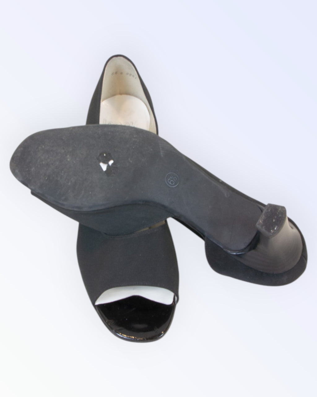 Jenny by Ara mustat tekstiilikengät