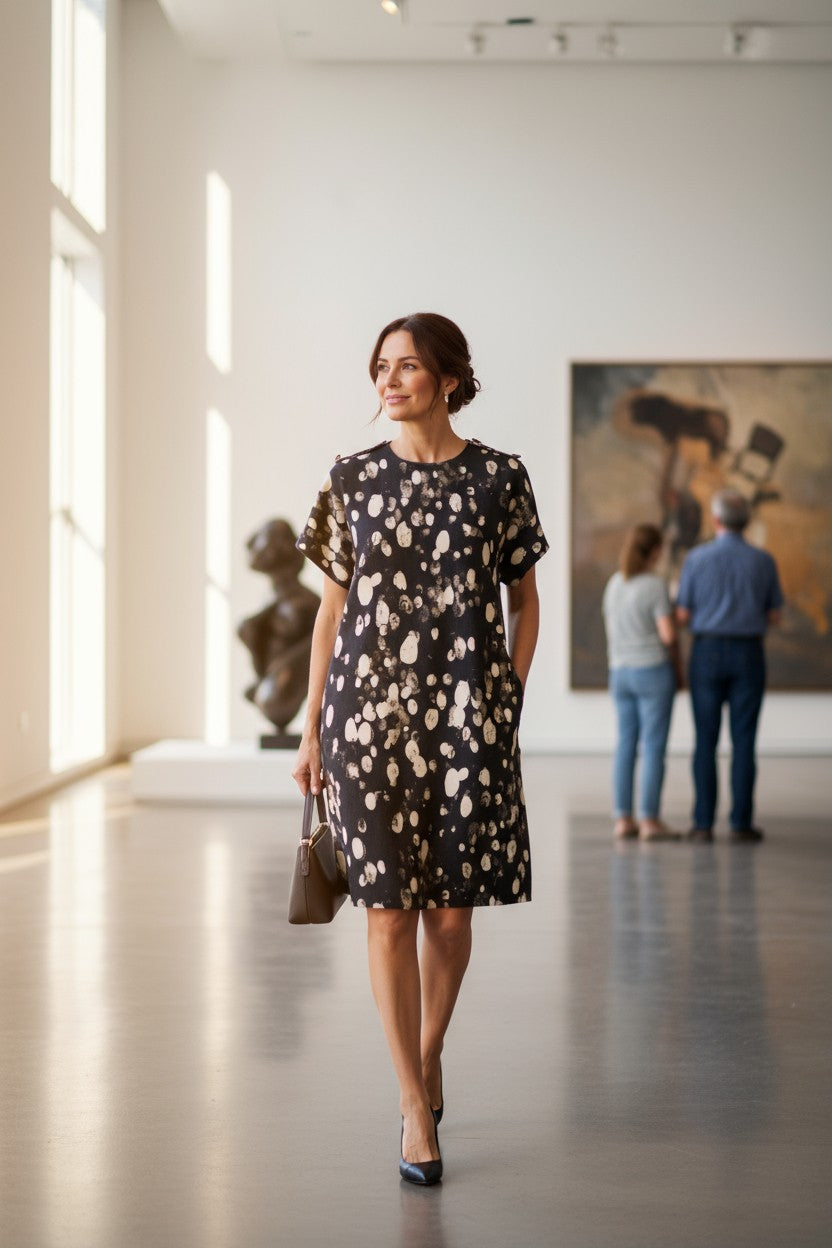 Escada peenvillane kleit