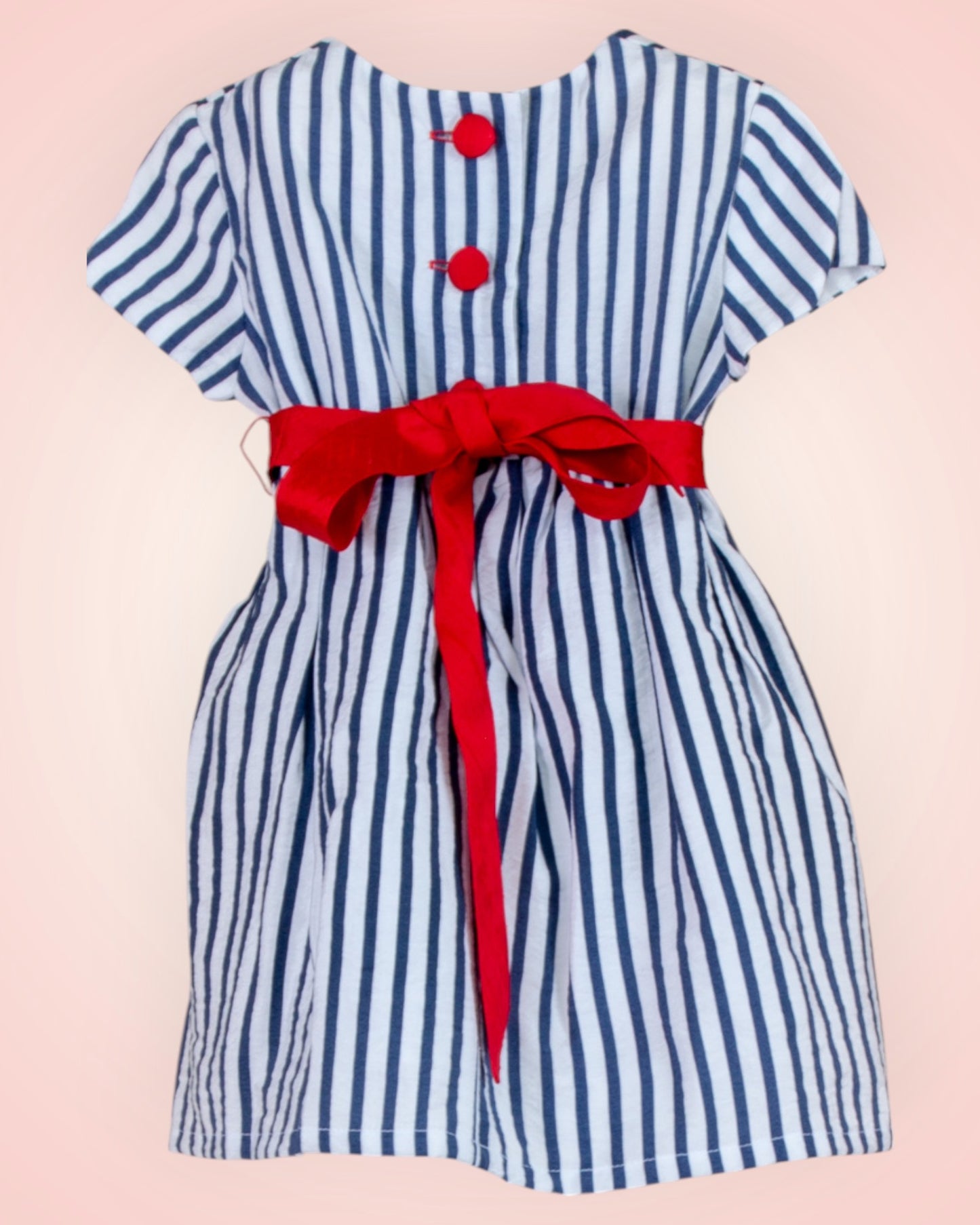 Striped children's dress