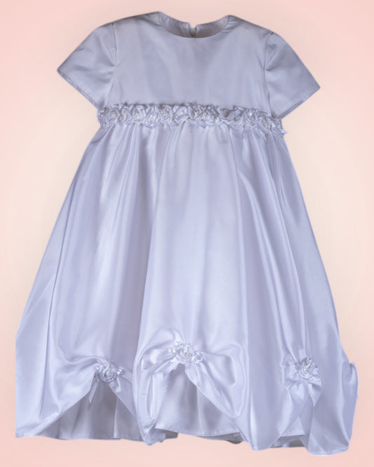 White party dress for little girls