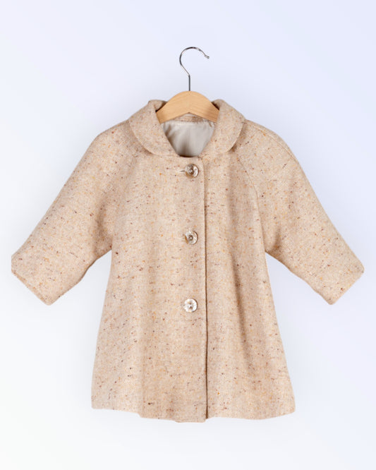 Girls' wool coat