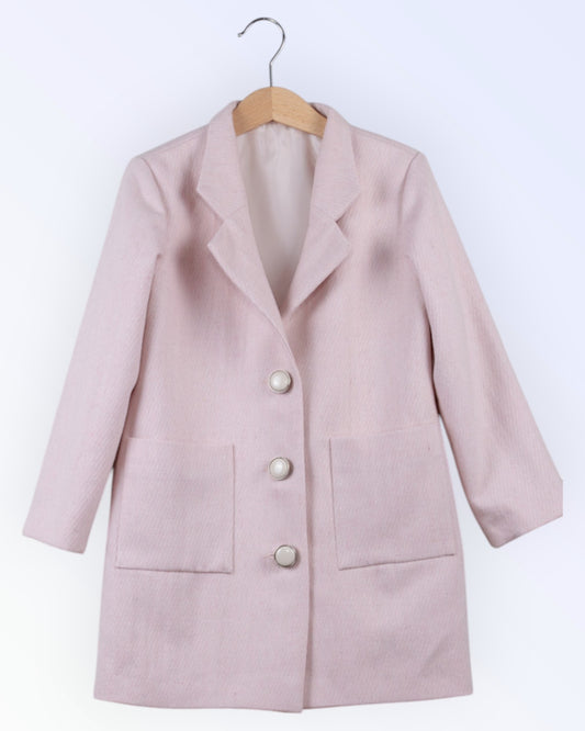 Pink coat for girls