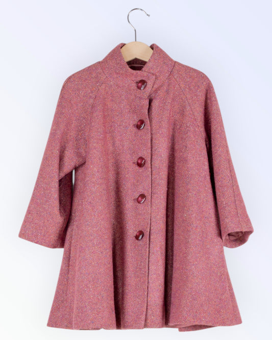 Girls' wool coat