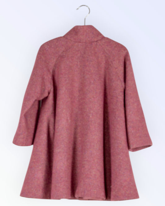 Girls' wool coat