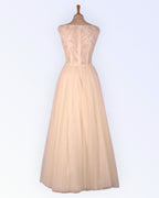 Tulle princess-style wedding dress