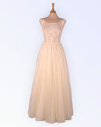 Tulle princess-style wedding dress