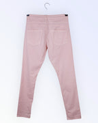 Naiste roosad liibuvalõikelised teksad