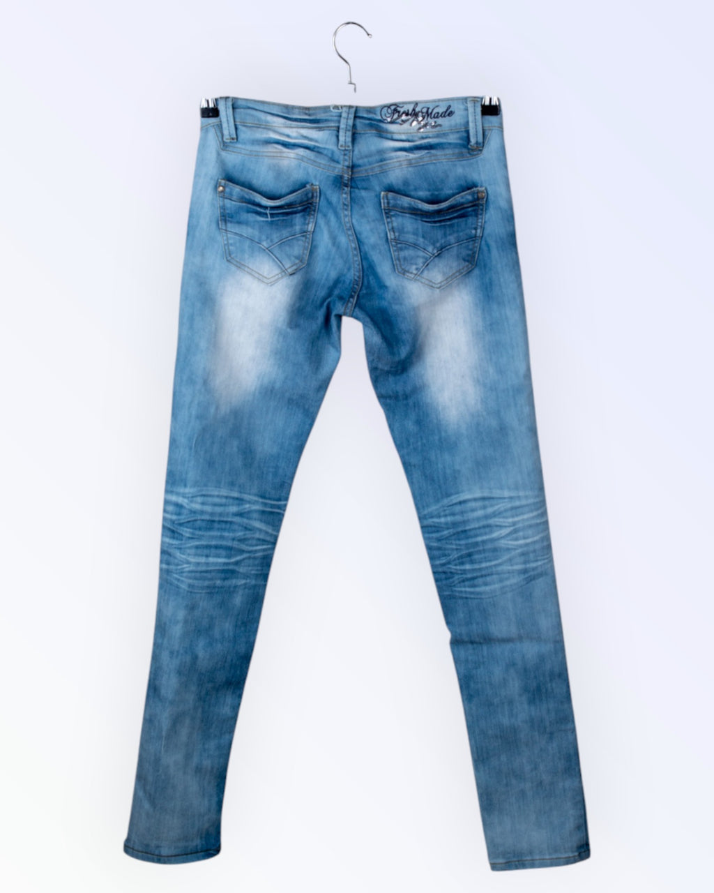 Fresh Made naiste helesinised teksad