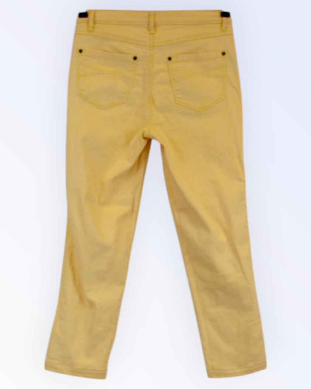 Laura Kent kollased teksapüksid