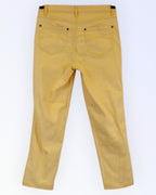 Laura Kent kollased teksapüksid