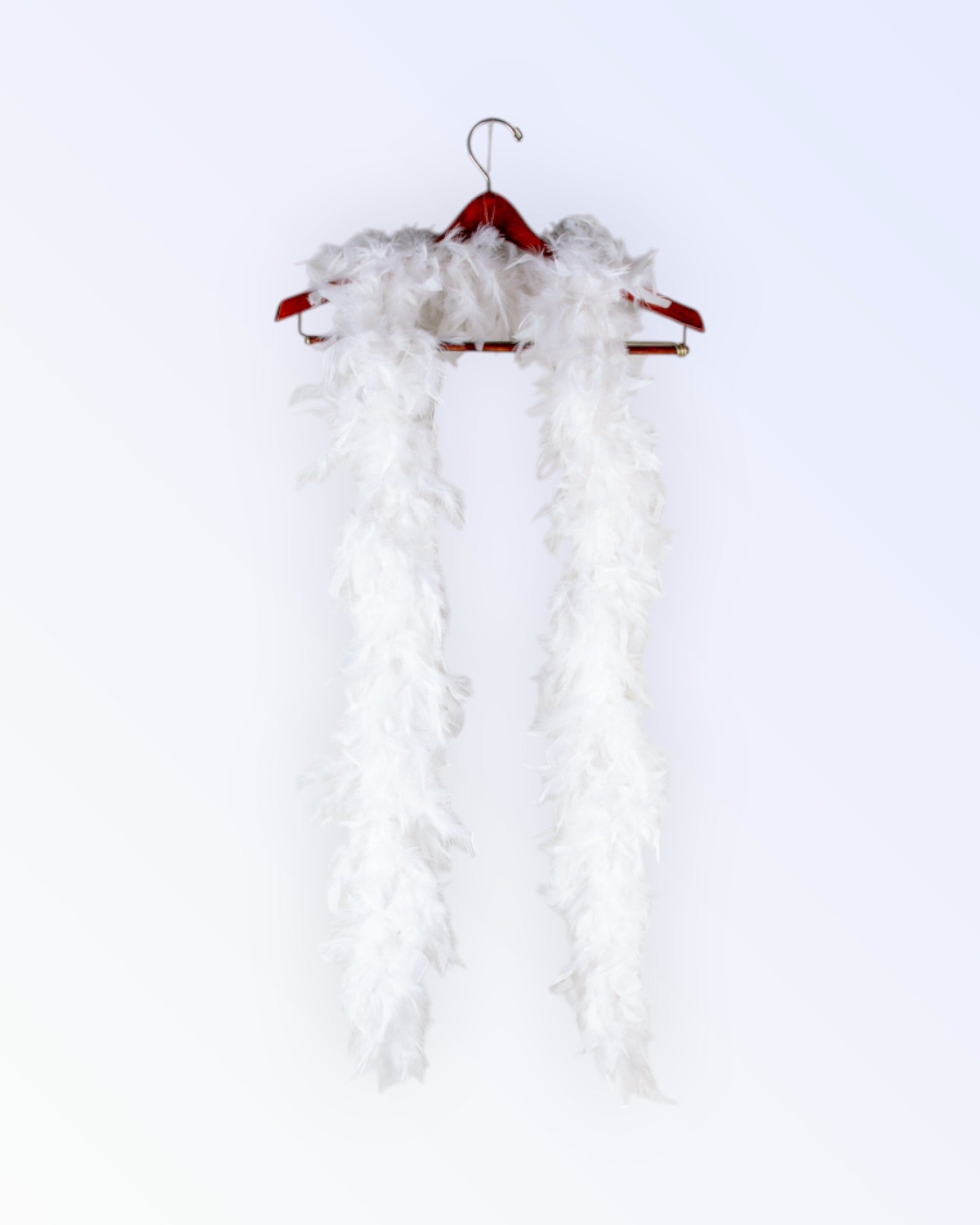 White feather boa
