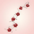 Hair ornament to be woven into the hair