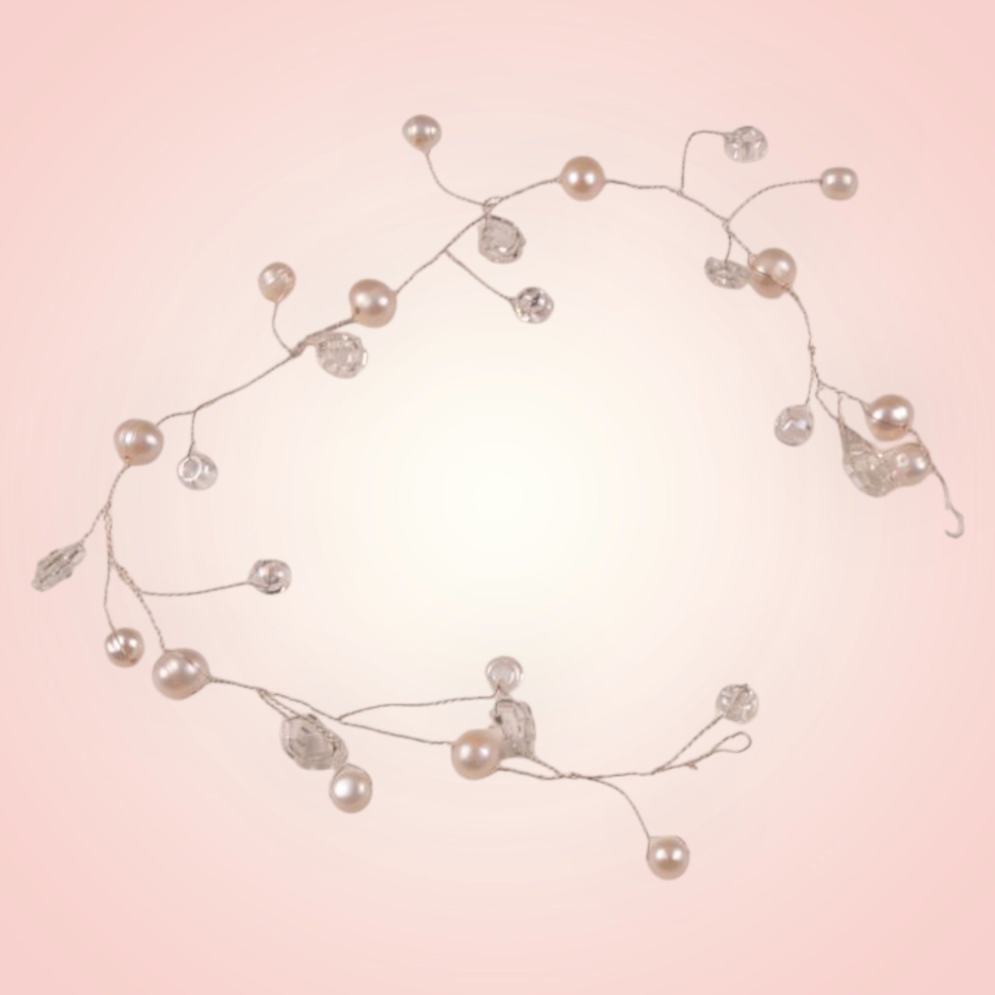 Hair ornament to be woven into the hair