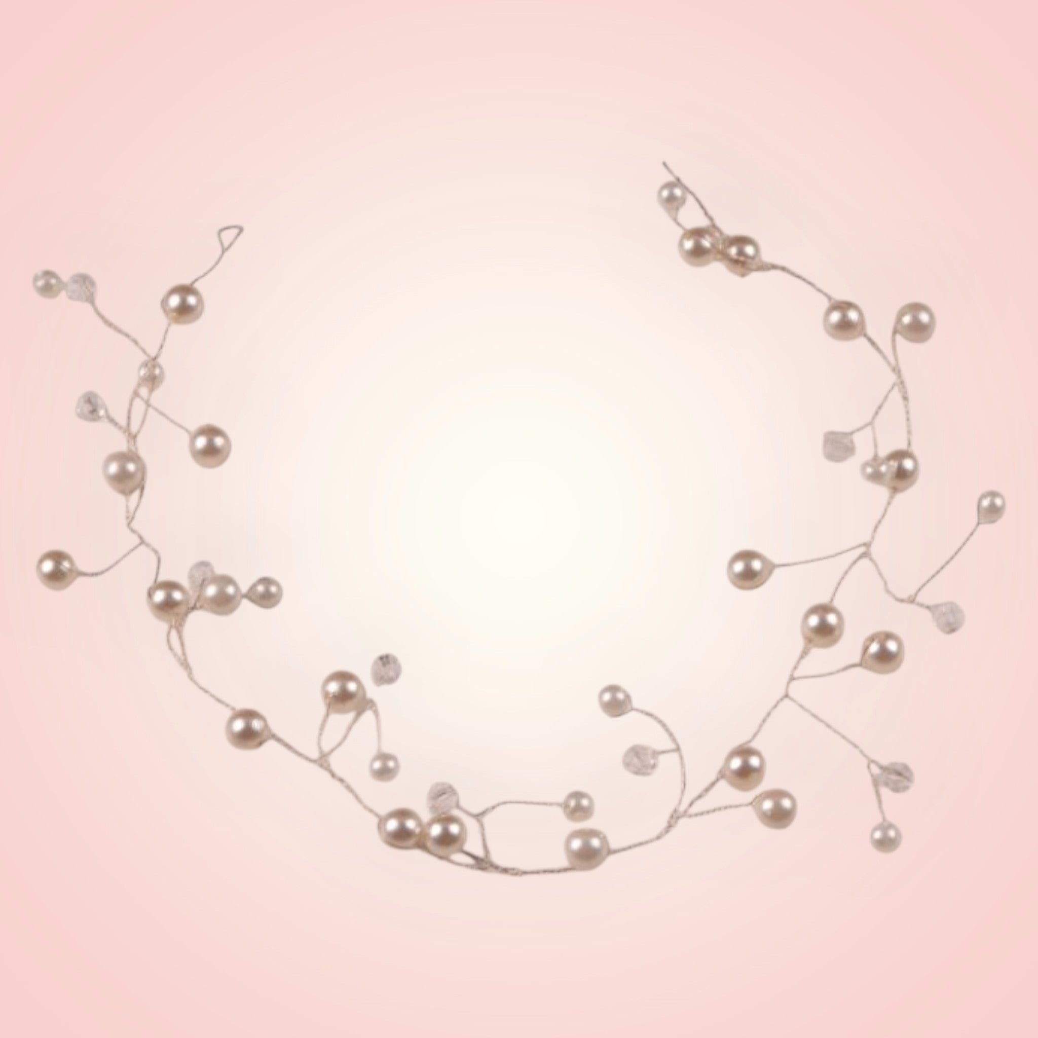 Hair ornament to be woven into the hair