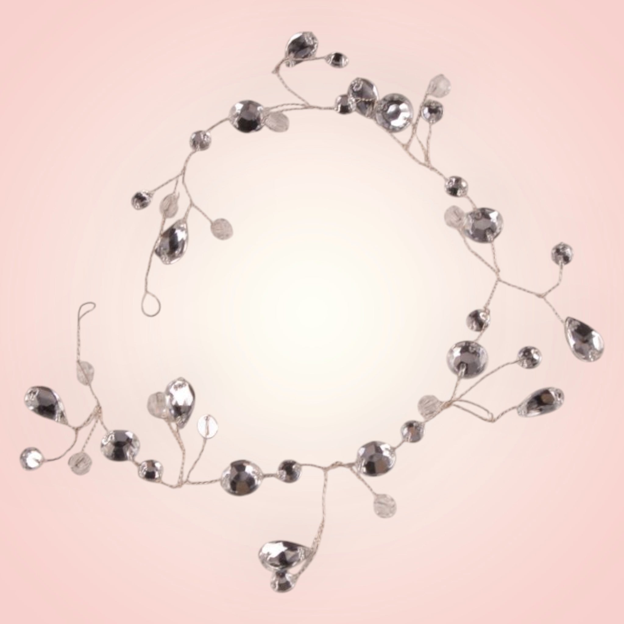 Hair ornament to be woven into the hair