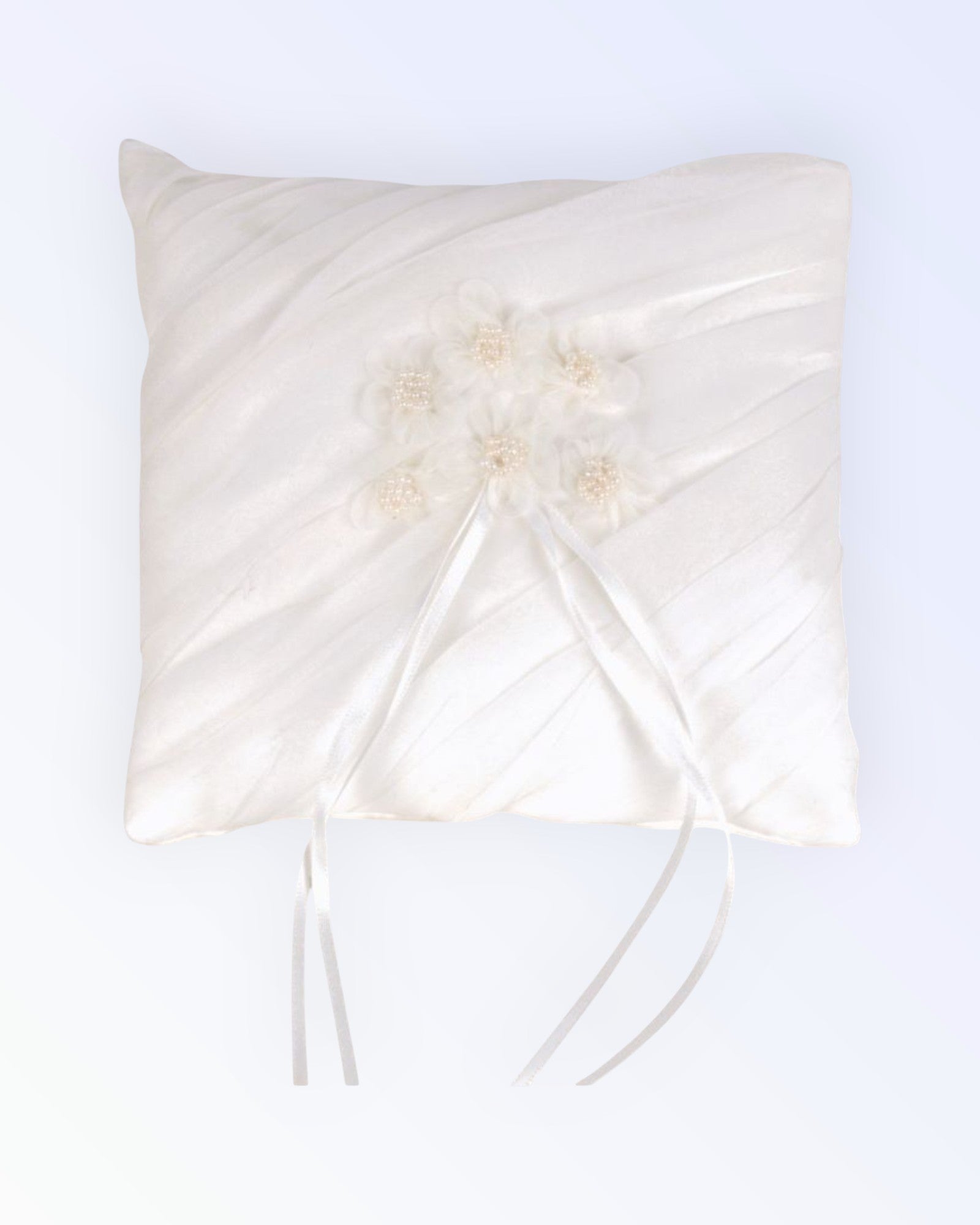 3D flower ring pillow