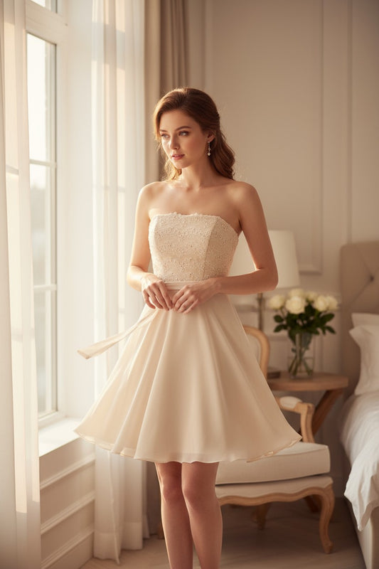 Short vintage-style dress
