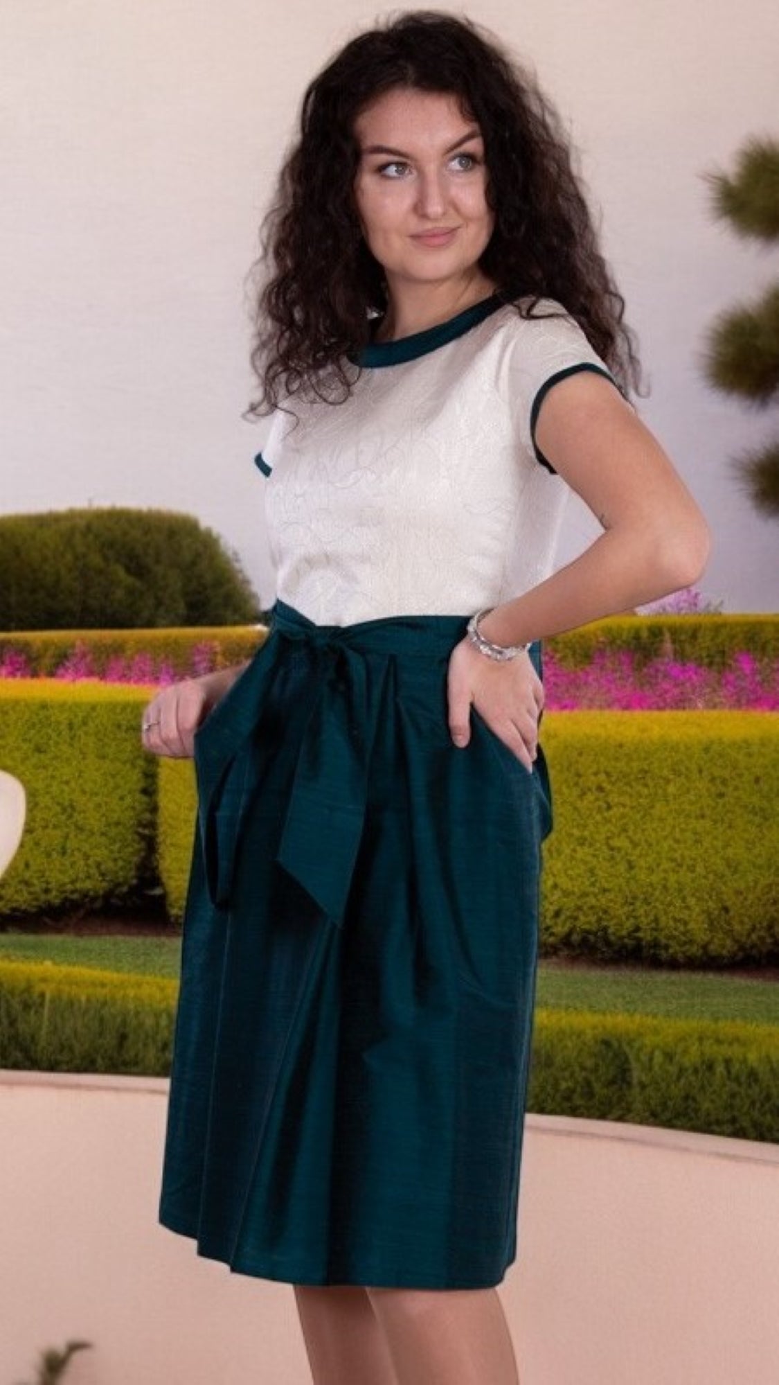 Vintage-style party dress