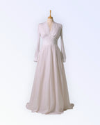 Valge vintage-stiilis pulmakleit