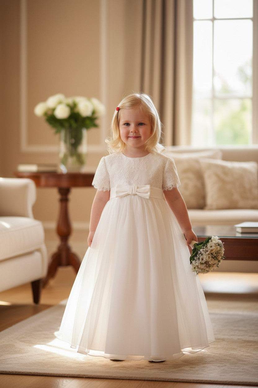 Formal dress with a fluffy skirt