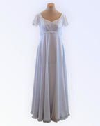 Wedding dress for the expectant mother