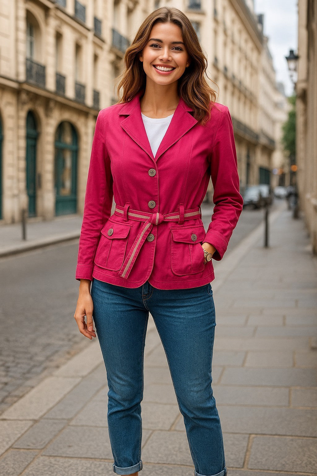 Luhta sportlik retrostiilis jakk