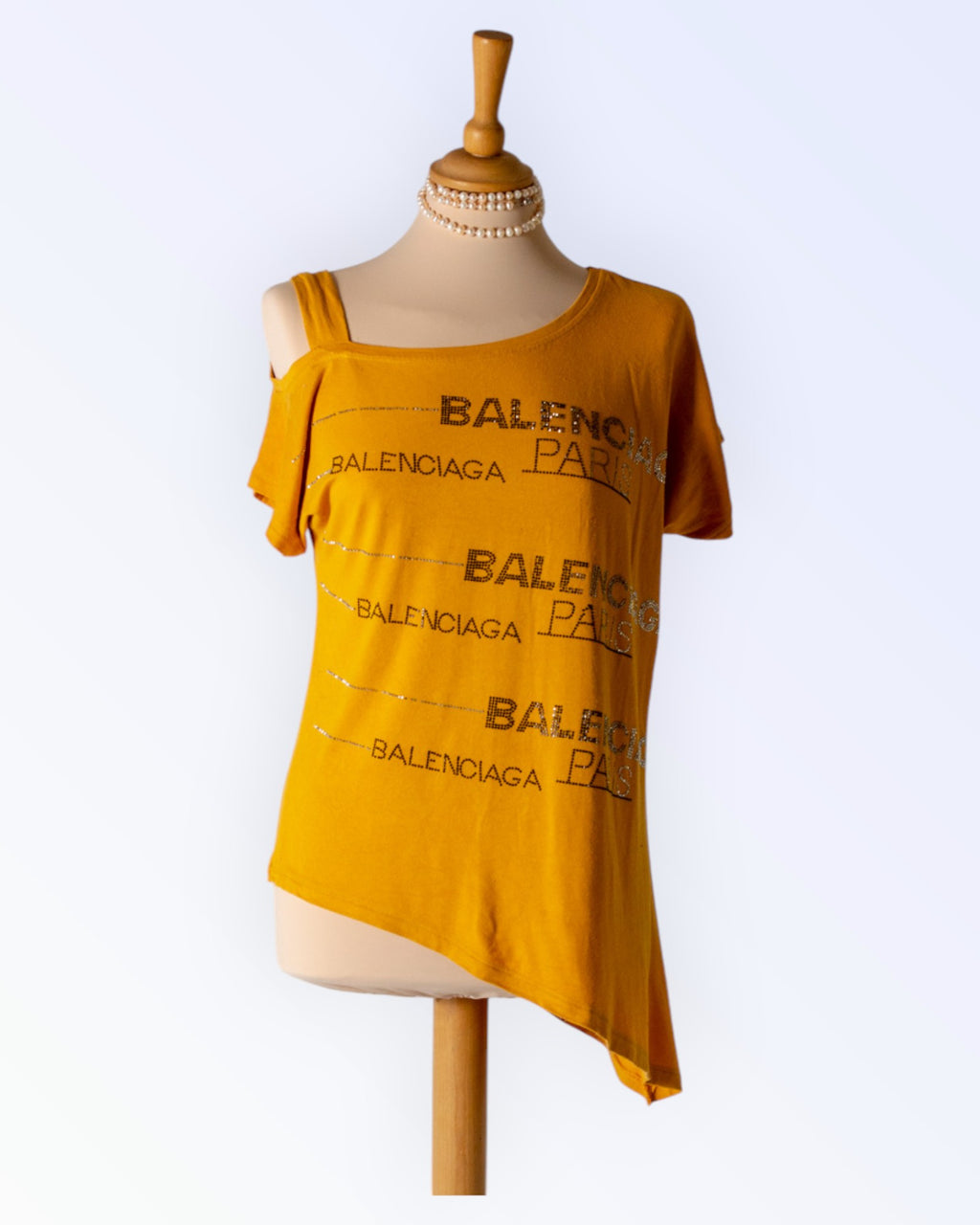 Balenciaga yellow top