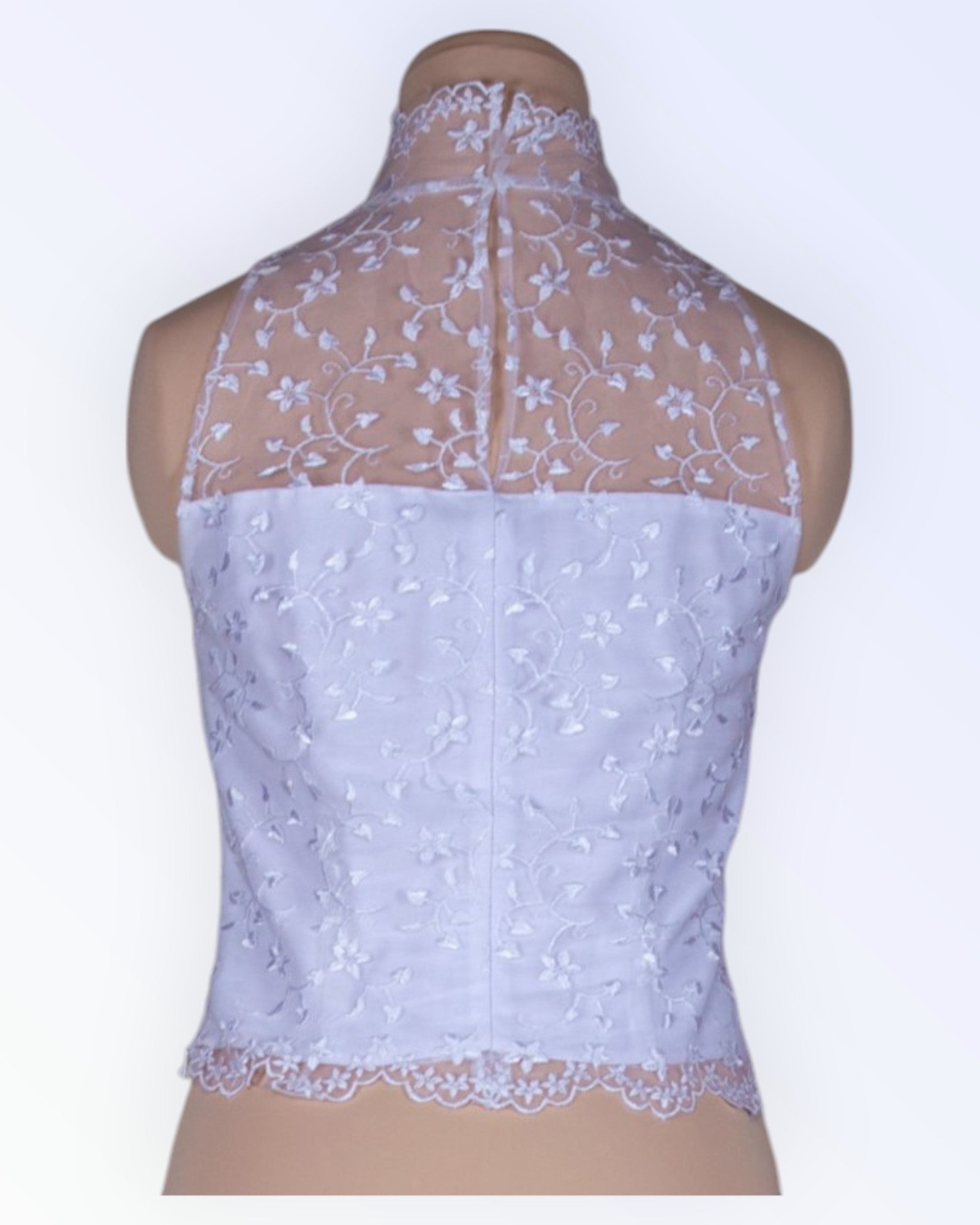 White lace top