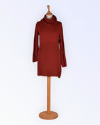 Rosebud burgundy tunic