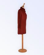 Rosebud burgundy tunic
